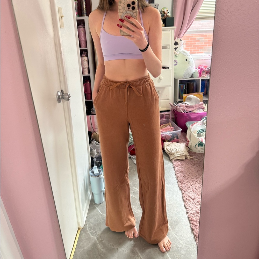 Victoria's Secret Brown Wide Leg Pants